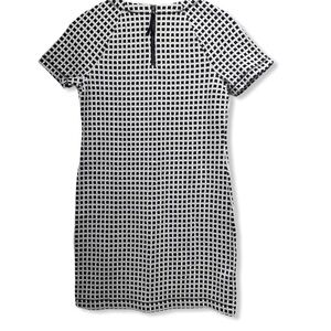 Lou & Grey Windowpane Shift Dress